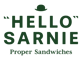 Hello Sarnie - Logo Digital_Full - Stacked - Dark Green CMYK