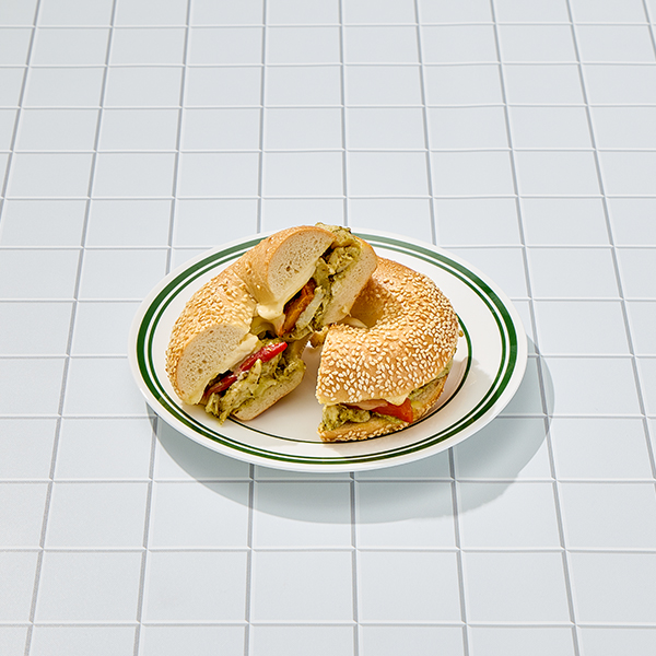 Chicken Pesto Bagel