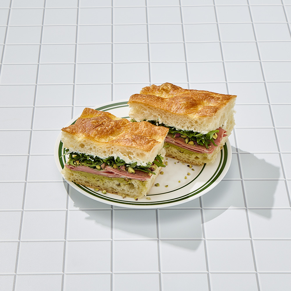 Mortadella with Pistachio Cream