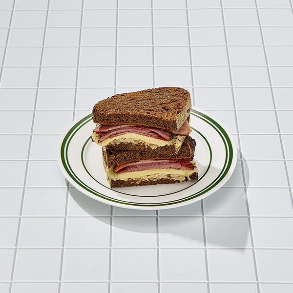 Reuben On Dark Rye